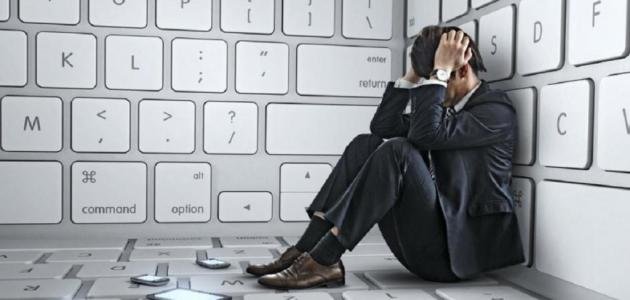 أسباب إدمان الإنترنت 1 أسباب إدمان الإنترنت