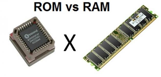 الفرق بين RAM و ROM 1 الفرق بين RAM و ROM